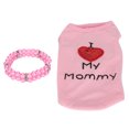 thumbnail image 2 of Dog Sweatshirt,Cute Pet Clothes Puppy Dog Vest Pet Clotheswith Necklace Time-Tested Durability, 2 of 8