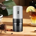 thumbnail image 3 of Electric Adjustable Burr Coffee Grinder with Ceramic Mill Portable USB Rechargeable Bean Crusher for Precision Brewing, 3 of 6