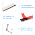 thumbnail image 4 of Unique Bargains Cell Phone Kickstand, 3Pack Portable Desk Stand Magnetic Folding, Silver Tone, 4 of 7