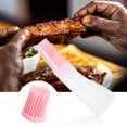 thumbnail image 3 of 2Pcs Household Barbecue Silicone Oil Bottle with Brush Kitchen Baking Barbecue ToolPink, 3 of 11