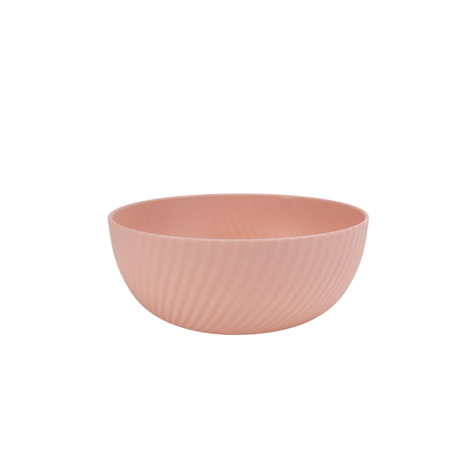 Bol rond en polypropylène rose blush Mainstays 1 pièce