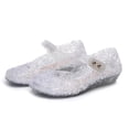 thumbnail image 4 of Kids Sandals Children Girls Party Crystal Princess Hollow Out Candy Color Shoes, 4 of 9