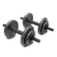 thumbnail image 2 of CAP Barbell 40 lb Adjustable Cast Iron Dumbbell Set, 2 of 3
