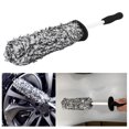 thumbnail image 1 of Soft Microfiber Car Wheel Tire Cleaning Brush, Multipurpose Long Reach for Spokes, Rims, Exhaust, Bumper, Mudguard, 1 of 8