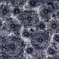 thumbnail image 2 of Unique Loom 3141508 8 x 8 ft. Grand Sofia Square Rug, Navy Blue, 2 of 2
