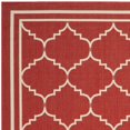 thumbnail image 5 of Safavieh Courtyard Tapis Rouge Intérieur Extérieur - 6 Pieds7 Pouces x 9 Pieds6 Pouces, 5 of 5