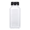 thumbnail image 2 of Plastic Juice Bottles with Lids, Reusable Clear Beverage Containers for Water, Tea, Milk, Fridge Storage, 2 of 6