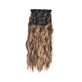 thumbnail image 1 of Thinsony High Temperature Fiber Long Wavy Clip-On Hair Extensions Soft Smooth Adjust Quantity For Best Look As shown 55CM, 1 of 6
