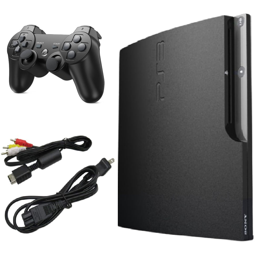 Sony - PlayStation 3 Slim 120GB PS3 Video Game Console - Black