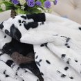 thumbnail image 2 of Home Soft Things Jeté Imprimé d'Animaux, 50 Pouces x 60 Pouces, Vache, 2 of 4