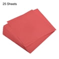 thumbnail image 3 of Unique Bargains 25 Sheets 8x8 Inch Origami Paper Double Sided Bright Red Square Sheet for Art Craft Project, Beginners, 3 of 5
