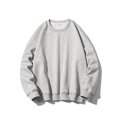 thumbnail image 3 of Chandail Décontracté pour Homme à Col Rond, Manches Longues, Couleur Unie, Chandails, Blouse, 3 of 4
