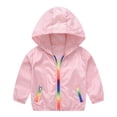 thumbnail image 2 of Sunnyoo Kids Lightweight Sun Protection Jacket Summer Hooded Breathable Sun Shirt Coat, 2 of 8