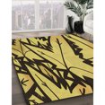 thumbnail image 3 of Ahgly Company Machine Washable Indoor Rectangle Transitional Bakers Brown Area Rugs, 4' x 6', 3 of 7