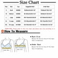 thumbnail image 2 of Yuyuzo Womens Front Closure Bras Seniors Wireless Beauty Back Full Coverage Comfor Easy Close Bras, 2 of 6