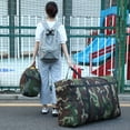thumbnail image 2 of Decodeary Stackable Storage Bag Reusable And Easy To Waterproof Travel Storage Bag Luggage Brown camouflage Large size, 2 of 6