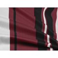 thumbnail image 4 of oneOone Rayon Red Fabric Stripes Sewing Material Print Fabric By The Yard 56 Inch Wide-P2G, 4 of 4