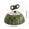 thumbnail image 3 of Magnetic Kitchen Timer, Mechanical Countdown Timer with Magnet, Sturdy ABS Timer for Refrigerator Oven Baking Cooking, 3 of 6