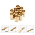 thumbnail image 3 of 10pcs Copper Brass Bead Tube Ring For DIY Macrame Wall Hanging Plant Holder Craft Accessory, 3 of 9