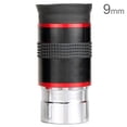 thumbnail image 1 of Astronomical Telescope Eyepiece 1.25 Inch 68 Degrees Wide Angle Monocular Eyepiece with Rubber Guard, 9mm, 1 of 3