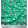 thumbnail image 1 of Soimoi Rayon Fabric Ornament Home Decor Print Fabric by The Yard 56 Inch Wide, 1 of 3