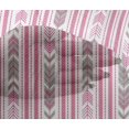 thumbnail image 4 of oneOone Viscose Chiffon Fabric Arrow & Stripe Geometric Print Sewing Fabric BTY 42 Inch Wide, 4 of 4