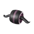 thumbnail image 4 of Siruishop Ab Wheel Roller Comfortable Compact Silent for Home Gym Fitness Core Workout Violet L, 4 of 8