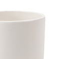 thumbnail image 4 of Mainstays 4 inch White Ceramic Planter with Bamboo Stand, 4 of 8