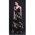 thumbnail image 2 of Bimba Bird Ladies Printed Resort Maxi DrawstringDressSpaghetti Strap Beach Wear-Large, 2 of 5