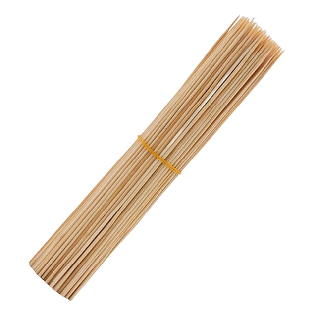 DOLITY 100 Pcs Brochettes en Bambou Bâtons Brochettes de Barbecue Ustensile Accessoires Jetables 35cm