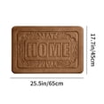 thumbnail image 3 of ABPWLY Home Bathroom Absorbent Floor Mat Is Machine Washable Soft Comfortable And Quickly Absorbs Water Ensuring Stable And Non Slip Bathroom Floor Mat Clearance bathroom rugs Canada Days, 3 of 6