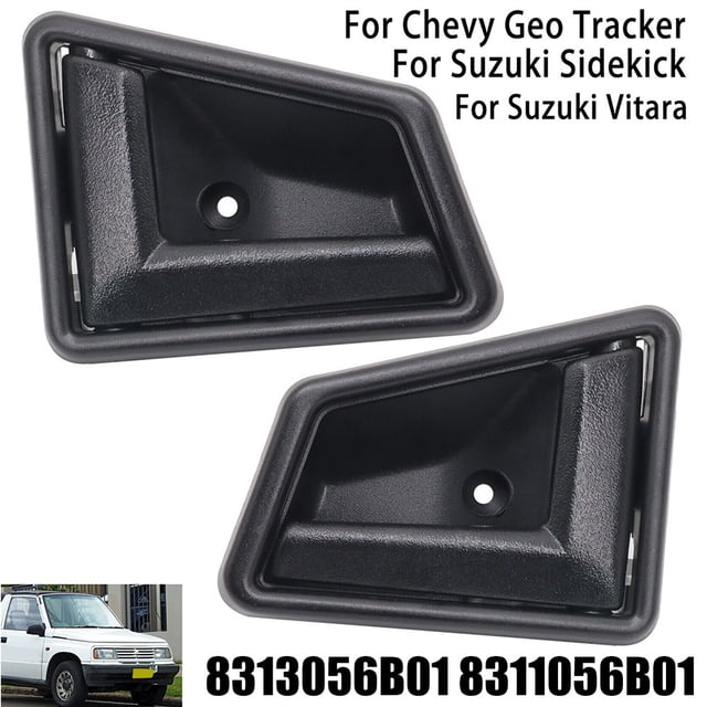 Bgsha Car Left & Right Inner Handle For Suzuki Vitara 88-99 8313056B01 8311056B01