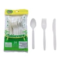 thumbnail image 3 of Verka Green Line Compostable Assorted Cutlery, 24 Pieces, 3 of 4