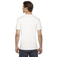 thumbnail image 2 of American Apparel Fine Jersey V-Neck Tee, XS, White, 2 of 3