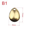thumbnail image 1 of 50 Pcs Fishing Spinner Rings Blades Flattie Attractor Lure Spoon Accessories, 1 of 3