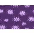 thumbnail image 1 of Ahgly Company Machine Washable Indoor Rectangle Transitional Purple Iris Purple Area Rugs, 2' x 3', 1 of 7
