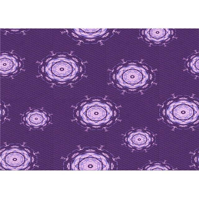 Ahgly Company Machine Washable Indoor Rectangle Transitional Purple Iris Purple Area Rugs, 2' x 3'