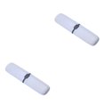 thumbnail image 2 of Maytalsory Tooth Brush Toothpaste Storage Box with Lid Portable Smooth Cases Chopsticks Forks Organizer Travel Office Party White 2Set, 2 of 6