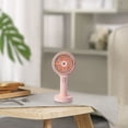 thumbnail image 1 of Dvkptbk Portable Handheld Misting Fan, Rechargeable Mis-ter Fan with Nightlight, Battery Operated Spray Water Mist Fan, for Travel, Outdoors, Hiking, Camping, 1 of 5