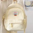 thumbnail image 1 of Cute Yellow Backpack for School Girls & Women - Lightweight Nylon Travel Daypack, Casual Bookbag, 1 of 5