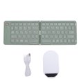thumbnail image 2 of Foldable BT Keyboard,67 Keys Pocket Folding Keyboard with Stand Rechargeable Ultra Slim Folding Keyboard Magnetic Slim Universal Portable Cordless Keyboard for Phone Tablet Laptop, 2 of 7