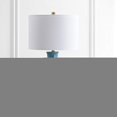 thumbnail image 3 of Safavieh Judy Ceramic Light Blue Lamp with White Shade, 3 of 5