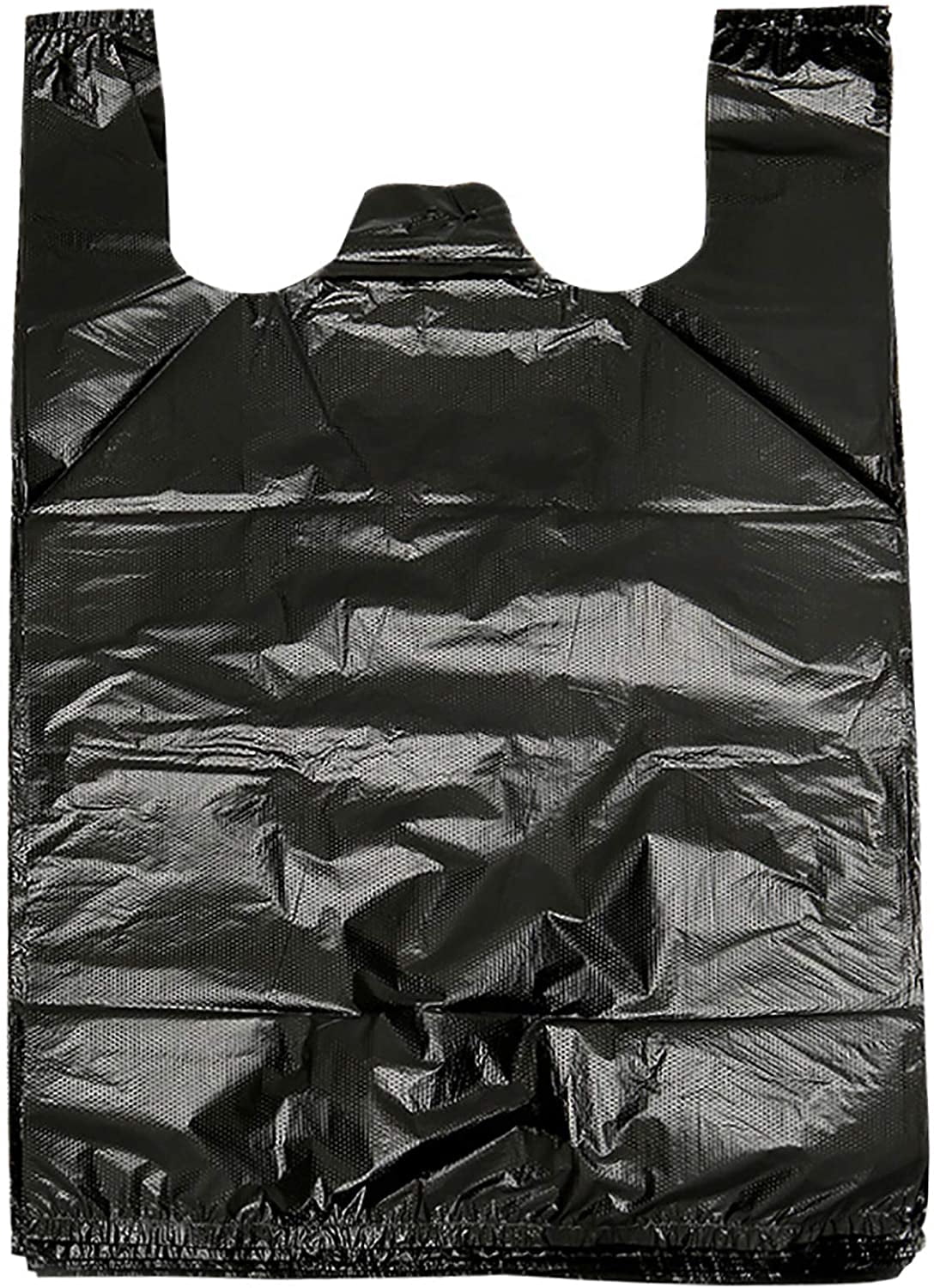 Jinsinto Thick Kitchen Garbage Bags and Black Trash Bag with Handles , 35Counts Trash Bags, Contractor Bags, Picnic, Kitchen, Daily Use, Bedroom Waste Bin