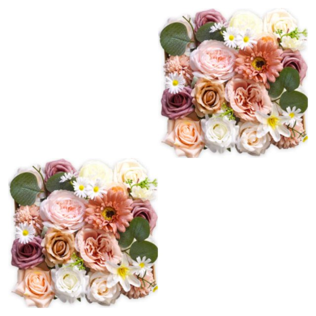 Wweixi Whimsical Blooms Low Maintenance Artificial Flower Collection Realistic 23new style LH017 2Set