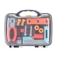 thumbnail image 1 of 13 Piece Tool Box Playset With Screwdriver And Pliers For Kids Engineer Role Play, 1 of 6