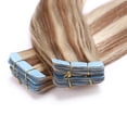 thumbnail image 3 of Tape in Human Hair Extensions Highlight Balayage Long Straight Soft hair, 3 of 6