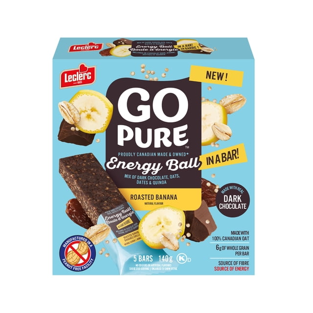 GO PURE ENERY BALL IN A BAR - ROASTED BANANA