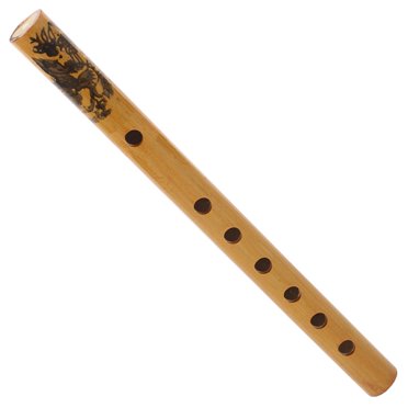 LEEYNEER Bamboo Flute Instrument Kids 6-hole Clarinet Flutes Child Yellow