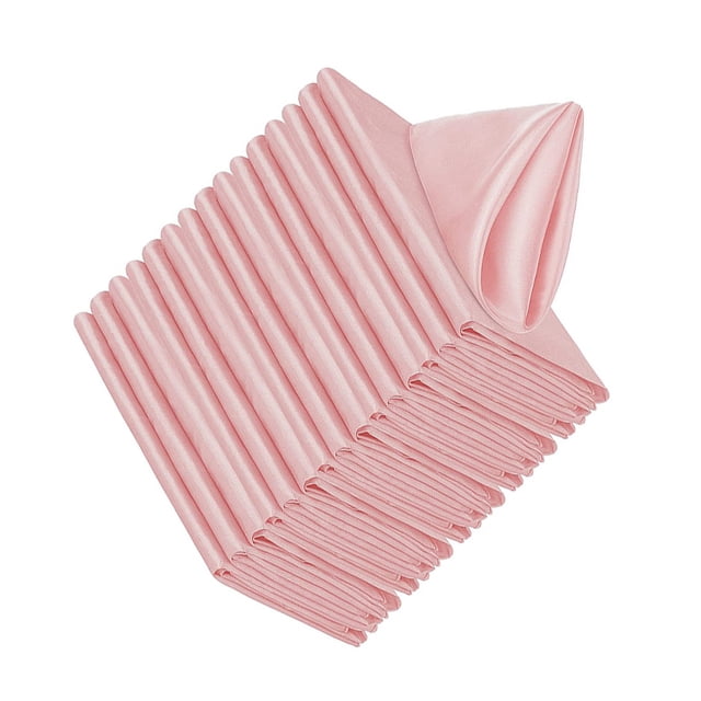kurtrusly 20pack/lot Fashionable Table Napkins For Wide Range Of Applications Easy leather powder