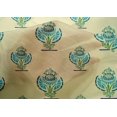 thumbnail image 4 of oneOone Cotton Silk Fabric Floral Block Print Fabric BTY 42 Inch Wide, 4 of 4